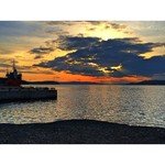  Отдых на о.Русском Приморский край, фото  instasize  instagood  tags  hashtags  tagsforlikes  summer  sea  sunset  clouds